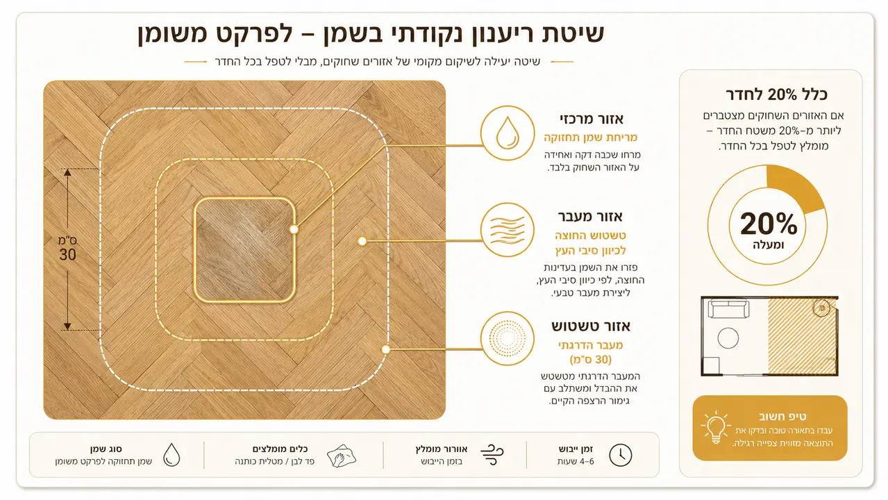 ריענון מקומי: היתרון שלכה לא נותנת לך